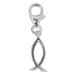 249005110039 Charm "Ichthys (Fisch)", 28mm | Großhändler Edelsteine, Heilsteine & Schmuck