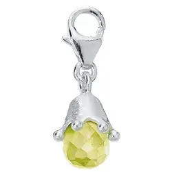 249005120005 Charm "Kopal-Tropfen mit Kronenkappe", ca. 27mm | Marco Schreier
