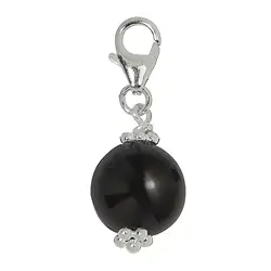 249005120012 Charm Steinkugel Onyx (gef.), ca. 29mm | Edelsteine, Heilsteine & Schmuck-Handel
