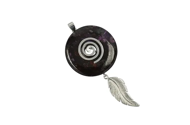 Wings" pendant for donut holder, silver | wholesaler gems & healing stones