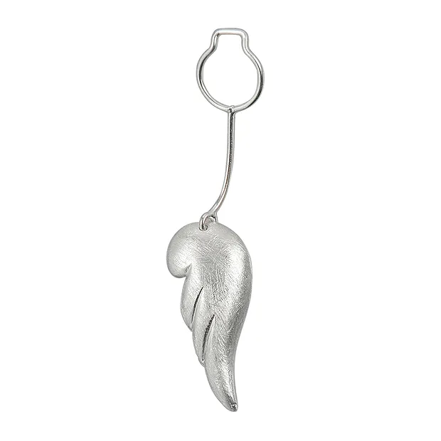 Einhänger "Flügel" für Donut-Halter, Silber matt | Marco Schreier
