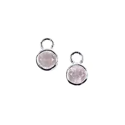 249005200002 Composants interchangeables Quartz rose - Cercle à facettes, 10mm (2 pcs/UC) | Marco Schreier