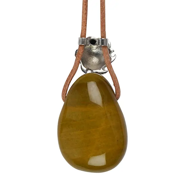 Pendant for cross-drilled stones "Sun", 12mm, rhodiniert | Marco Schreier