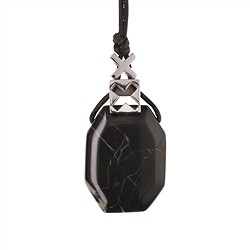 249018170015 Pendant for cross-drilled stones "X", 10mm & 8mm, rhodiniert | Marco Schreier