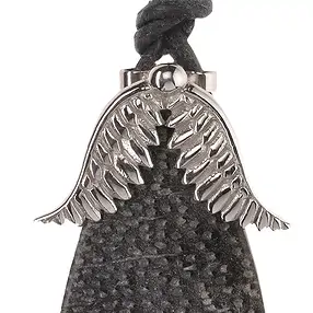 Ciondolo per pietre forate incrociate "Wings", 17 x 26 mm, rodiato | Marco Schreier