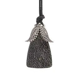 249018170018 Ciondolo per pietre forate incrociate "Wings", 17 x 26 mm, rodiato | Marco Schreier