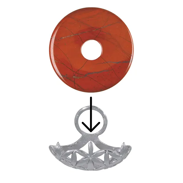 Donutverzierung Blumen, für 30mm-Donuts | GH Edelsteine, Heilsteine & Schmuck