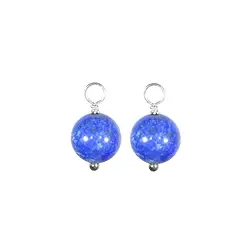 249023220004 Composant changeant de boucles d'oreilles, Lapis-lazuli, boule (8mm), platiné | Marco Schreier