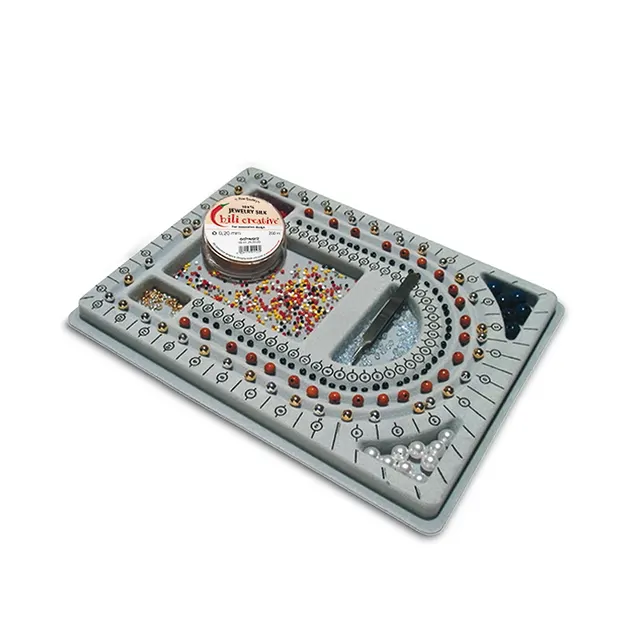 Perlsortierbrett für 3 Stränge | Großhändler Edelsteine, Heilsteine & Schmuck