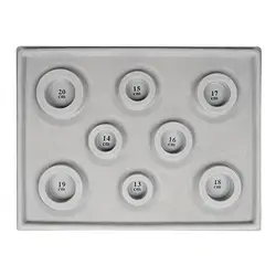 2630070000 Tableta para medir la longitud de las muñequeras | Marco Schreier