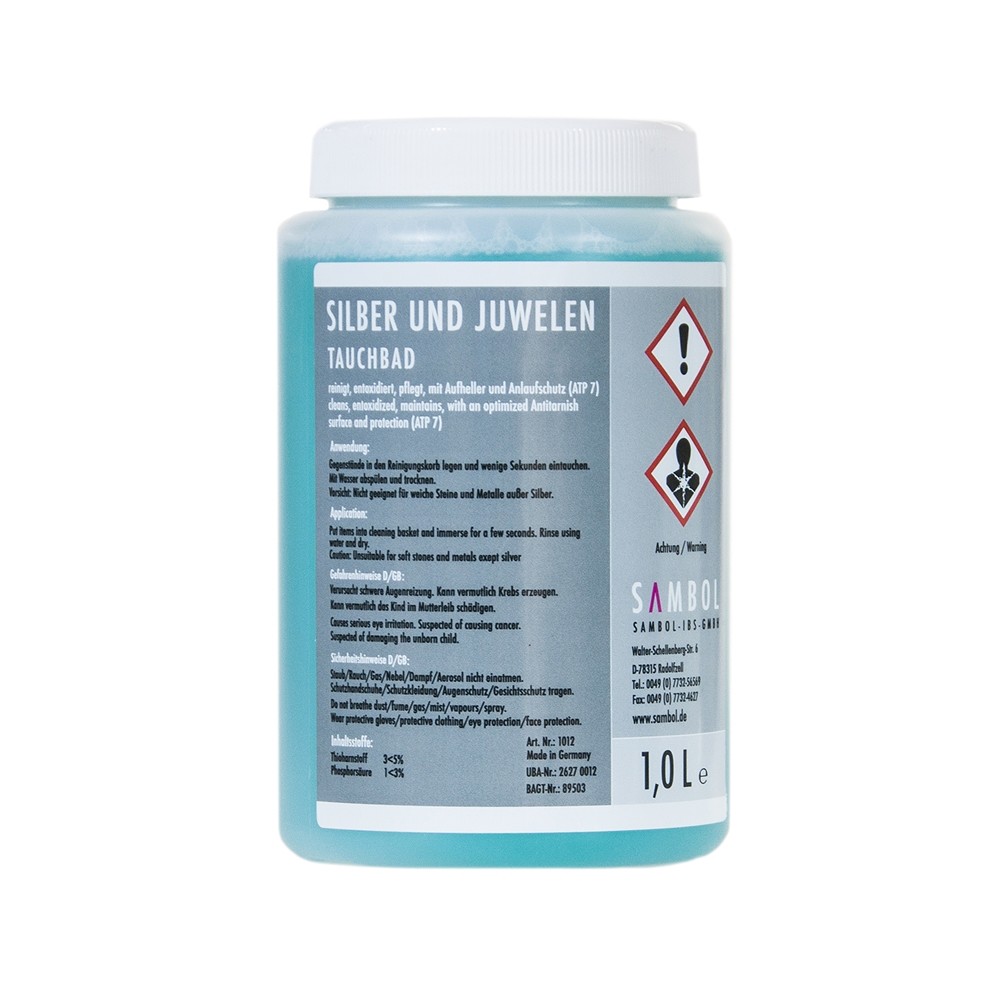 Silver dipping bath, 1.0l | Schreier - wholesaler gems, healing stones & jewelry