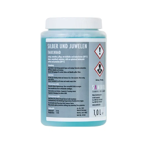 Silver dipping bath, 1.0l | Schreier - wholesaler gems, healing stones & jewelry