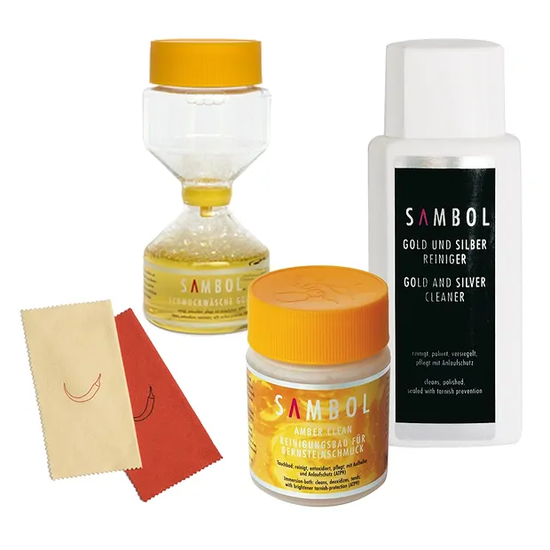 Grundset Schmuckpflege | Schreier Großhändler Edelsteine, Heilsteine & Schmuck