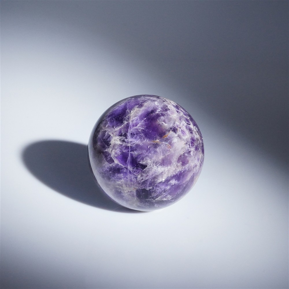 Amethyst Ball, 9.5 cm, One-of-a-Kind 004 | wholesaler gems & healing stones