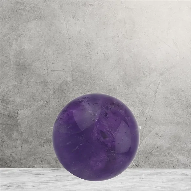 Amethyst ball unique 011, 5.5 cm | wholesaler gems, healing stones & jewelry
