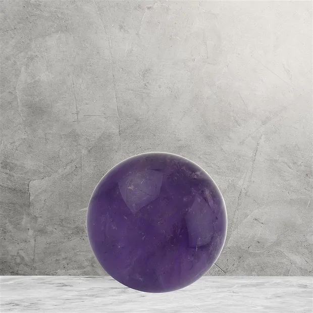 Amethystkugel Unikat 012, 5,5cm | Großhändler Edelsteine, Heilsteine & Schmuck