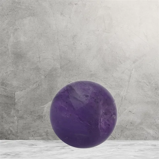 Esfera amatista única 016, 5,3m | piedras preciosas, piedras curativas y joyería