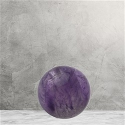 2801012018 Sfera di ametista unica 018, 5,5 cm | Gemme Schreier, pietre curative e gioielli