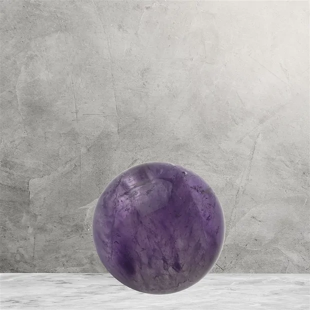 Sfera di ametista unica 018, 5,5 cm | Gemme Schreier, pietre curative e gioielli