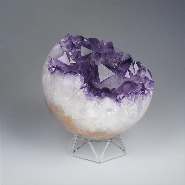 Amethyst Ball, 11 cm, One-of-a-Kind 029 | wholesaler gems & healing stones