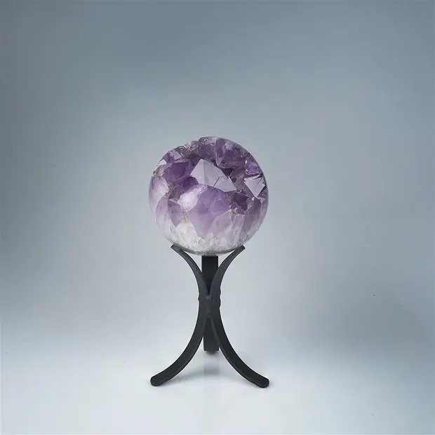 Amethystkugel auf Ständer, 16cm, Unikat 032 | Edelsteine, Heilsteine & Schmuck