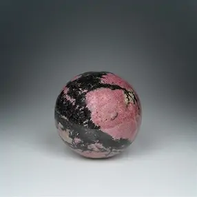 Rhodonite sphere, 9.0 cm, unique 001 | wholesaler gems, healing stones & jewelry