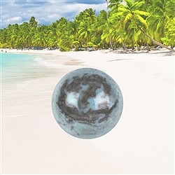 2801196053 Esfera de Larimar, 5,5 cm, única 053 | Marco Schreier