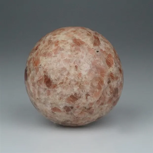 Sunstone sphere, 6.5 cm, unique 002 | wholesaler gems, healing stones & jewelry