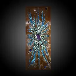 2802000066 Kunstobjekt "Abstract Starburst" | Großhändler Edelsteine, Heilsteine & Schmuck