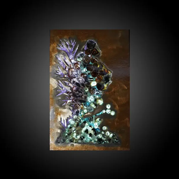 Art object "Healing the Earth" | minerals trade - gems, healing stones & jewelry