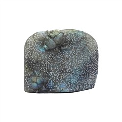 2802103023 Scarabeo da incisione, labradorite, 6 x 8 cm, unico 023 | Marco Schreier