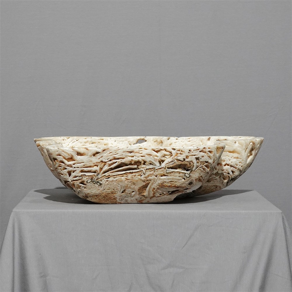 Onyx marble bowl 59 x 45 x 15cm unique 007 | wholesaler gems & healing stones