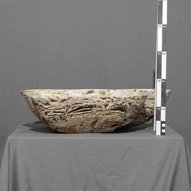 Ciotola in marmo di Marmo 59 x 45 x 15 cm Unico 007 | Marco Schreier