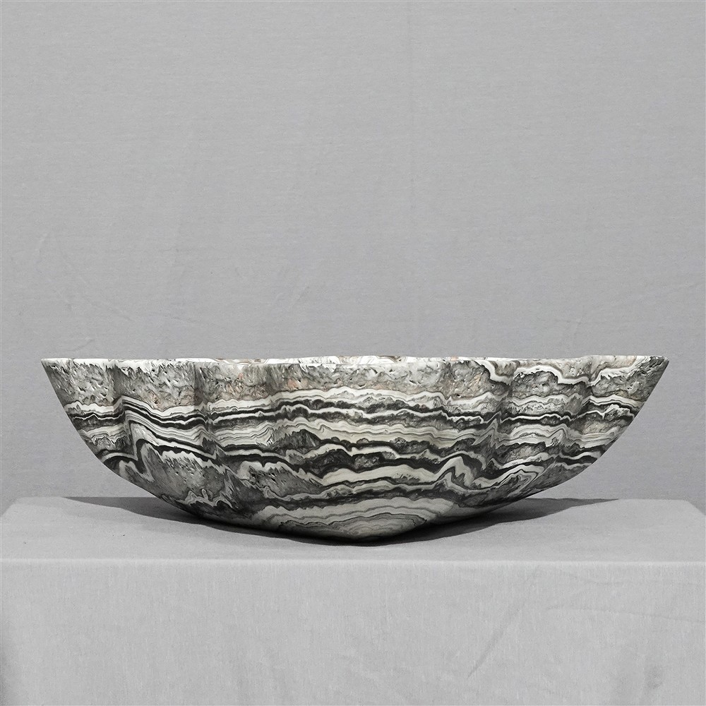 Bol de mármol Mármol 55 x 51 x 15cm Único 016 | Marco Schreier