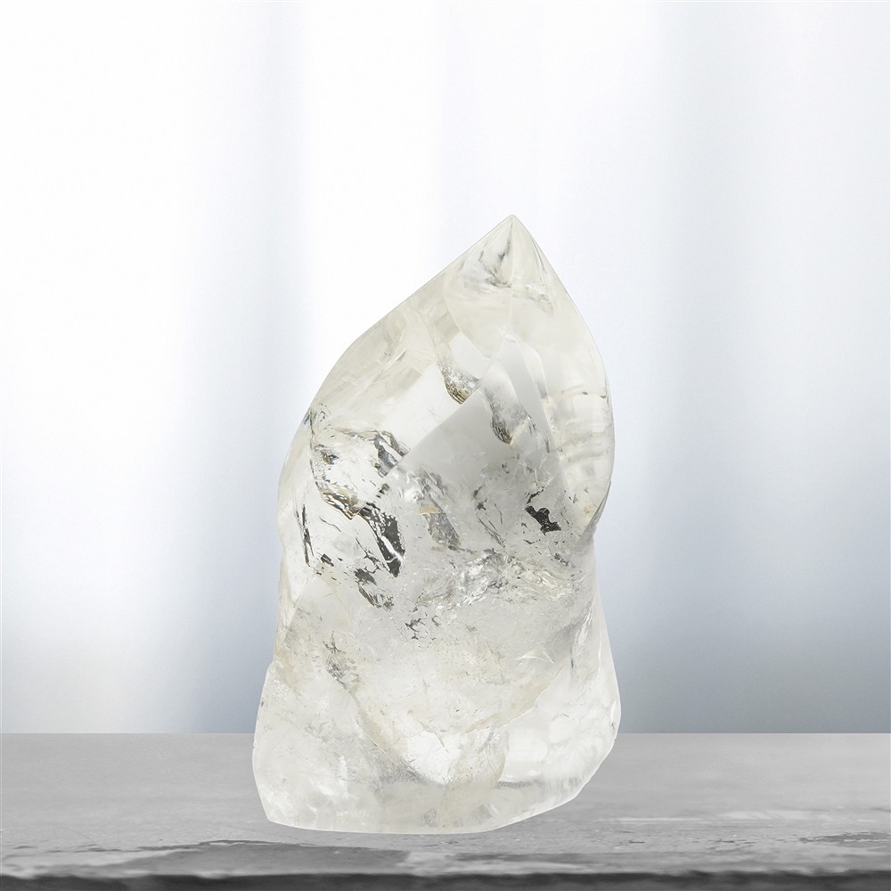 Cristal de roca de forma libre, 11,5 cm, único 009 | Marco Schreier