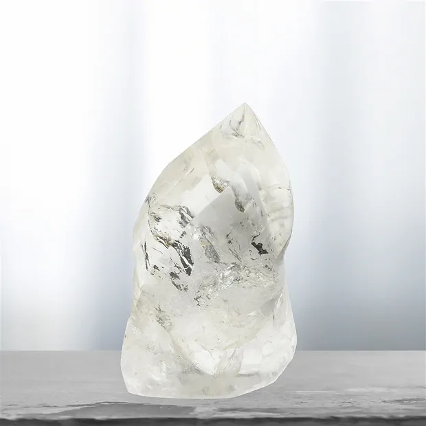 Freeform Rock Crystal, 11,5cm, unique 009 | wholesaler gems & healing stones