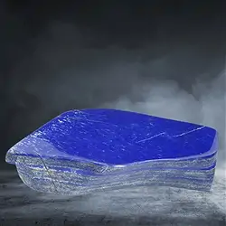 2803104007 Pièces polies d'un côté Lapis-lazuli, 21 x 10,5 cm, Pièces uniques 007 | Marco Schreier