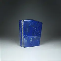 2803104010 One side polished piece Lapis Lazuli, 15 x 13cm, unique 010 | Marco Schreier