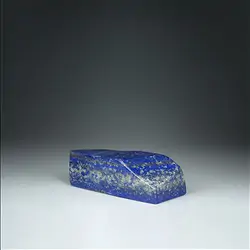 2803104011 One side polished piece Lapis Lazuli, 7 x 14cm, unique 011 | Marco Schreier