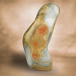 2803444004 Freeform polychrome jasper, 22cm, unique 004 | wholesaler gems &amp; healing stones