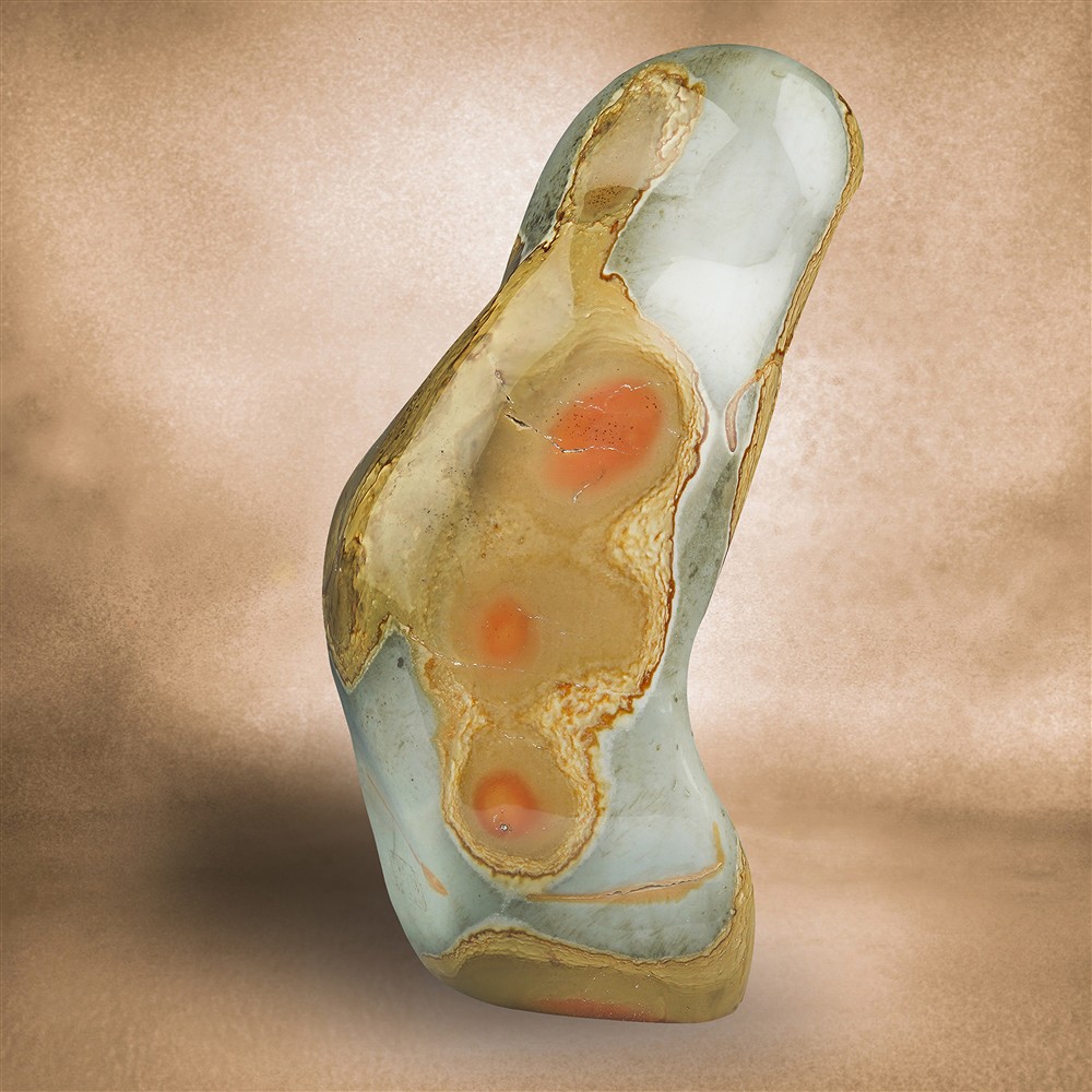 Freeform jaspe polychrome, 22cm, Pièces uniques 004 | Marco Schreier