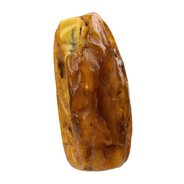 Pièces polies d'Ambre (naturel), 12,0cm Pièces uniques 016 | Marco Schreier