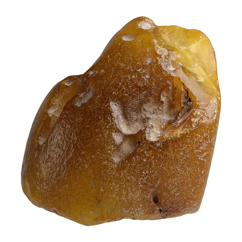 One side polished piece Amber (natural), 06,7cm unique 019 | Marco Schreier