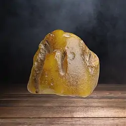 2804036019 One side polished piece Amber (natural), 06,7cm unique 019 | Marco Schreier