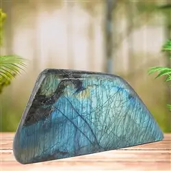 2804103020 One side polished piece of labradorite, 9 x 16cm, unique 020 | Marco Schreier
