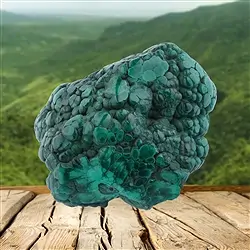 2804106008 Freeform Malachit, 10 x 9,5cm, Unikat 008 | GH Edelsteine, Heilsteine & Schmuck