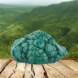 2804106014 Freeform Malachite, 13 x 9cm, Pièces uniques 014 | Marco Schreier