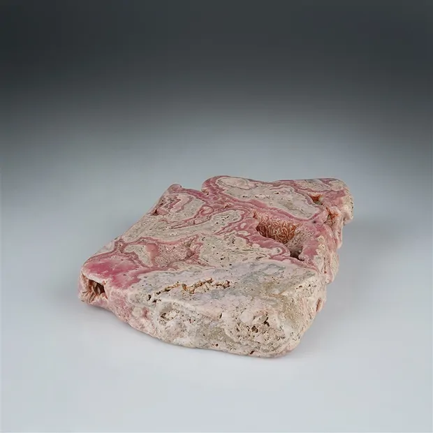 Platte Rhodochrosit, 13 x 10cm, Unikat 012 | GH Edelsteine, Heilsteine & Schmuck