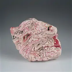 2804130013 One side polished piece Rhodochrosite, 11 x 10cm, unique 013 | Marco Schreier