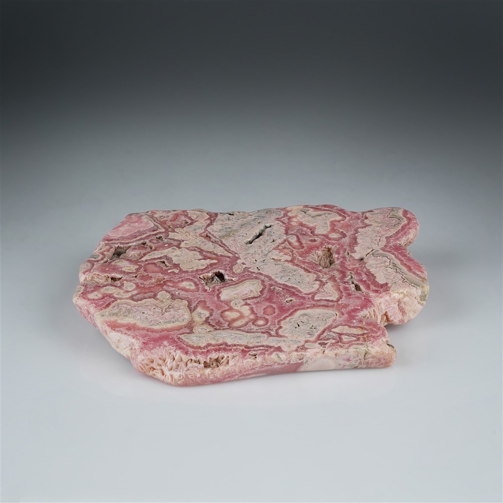 Platte Rhodochrosit, 14 x 11cm, Unikat 014 | GH Edelsteine, Heilsteine & Schmuck